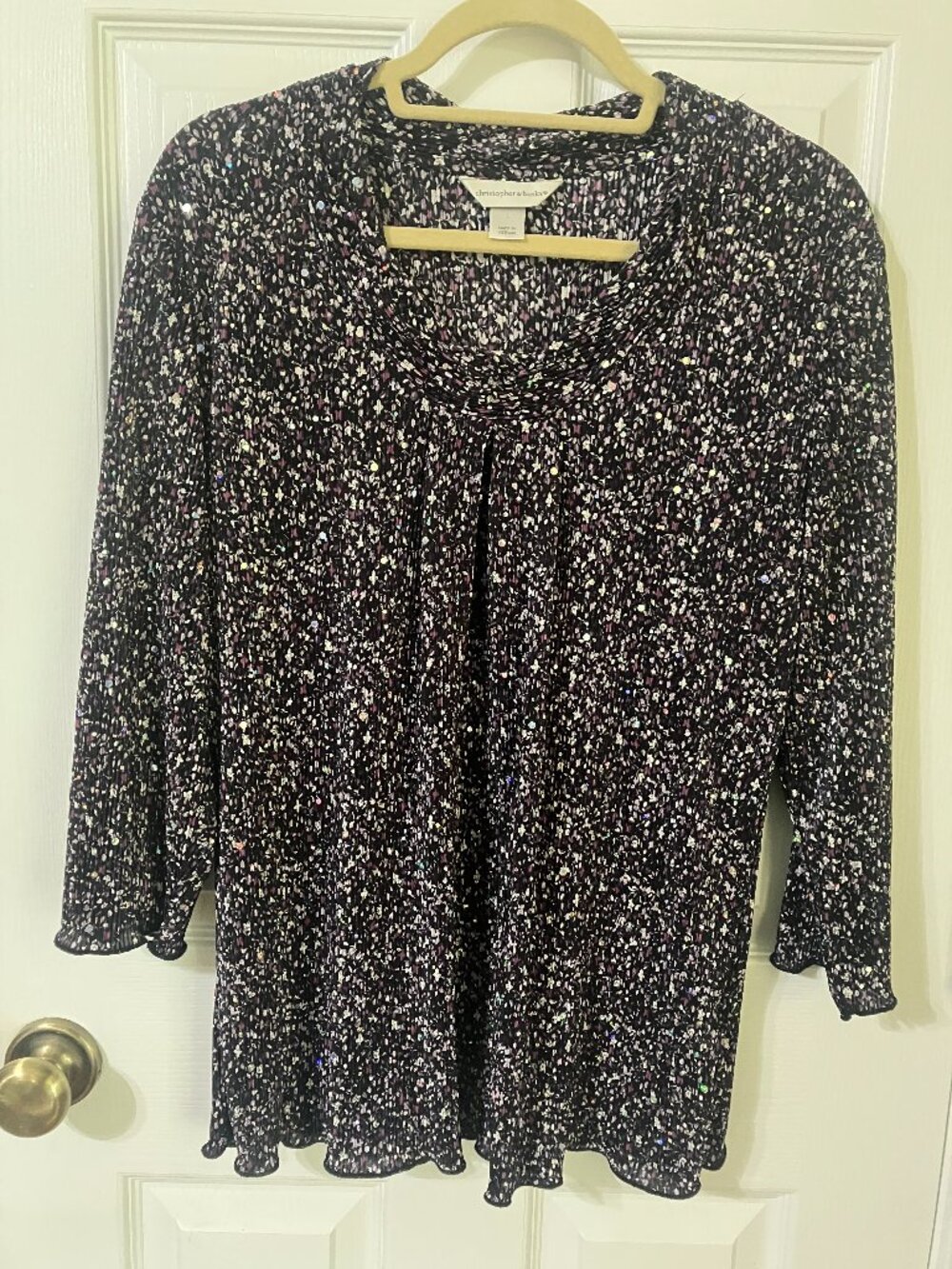 Sequin Blouse
